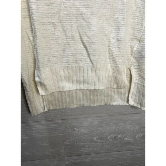 Old Navy‎ Cream Knit Ribbed Sweater Size XS NEW - Picture 4 of 4